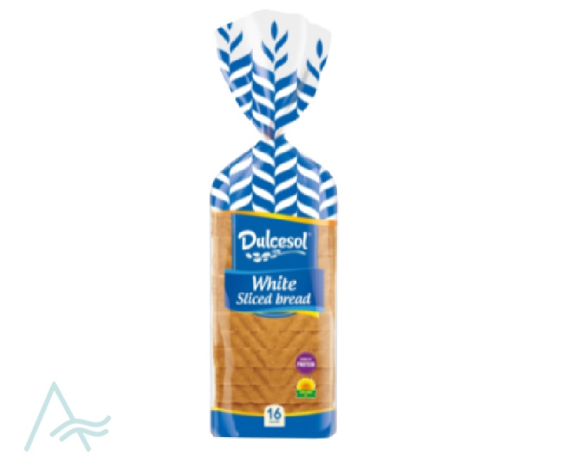 DULCESOL WHITE SLICED BREAD 460G